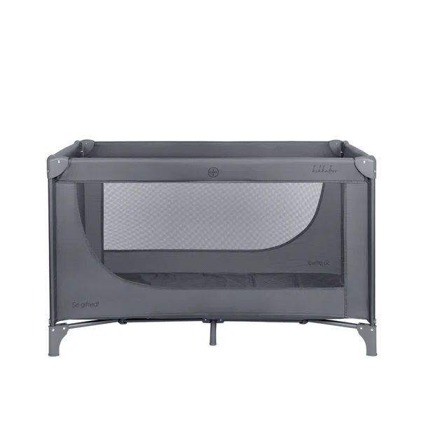 Παρκοκρέβατο (6+ Μηνών/Έως 15kg) Kikka Boo So Gifted Grey 2026