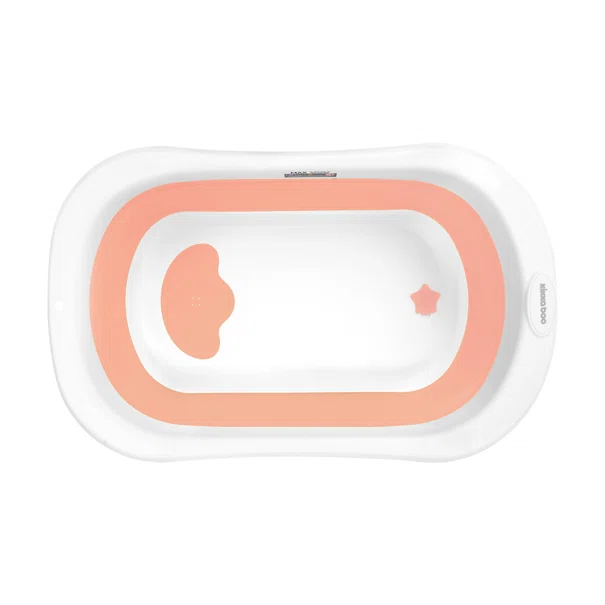 Πτυσσόμενο Μπανάκι Μωρού Kikka Boo Fiji Pink