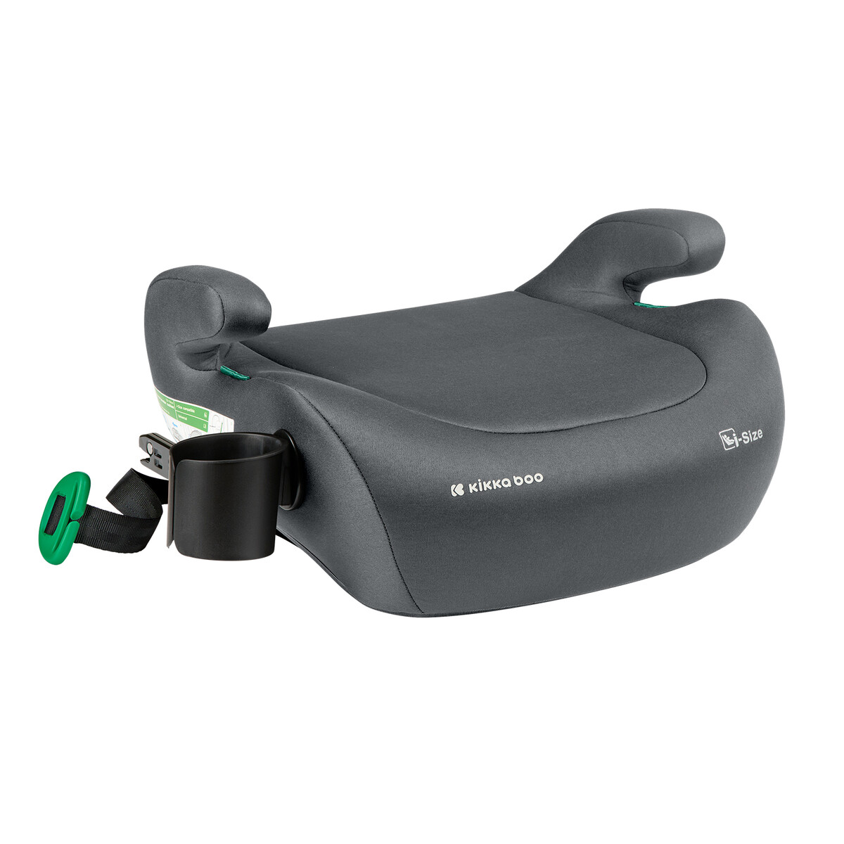 Κάθισμα Αυτοκινήτου Booster (125 έως 150εκ. Ύψος) Kikka Boo i-Tip i-Size Dark Grey New