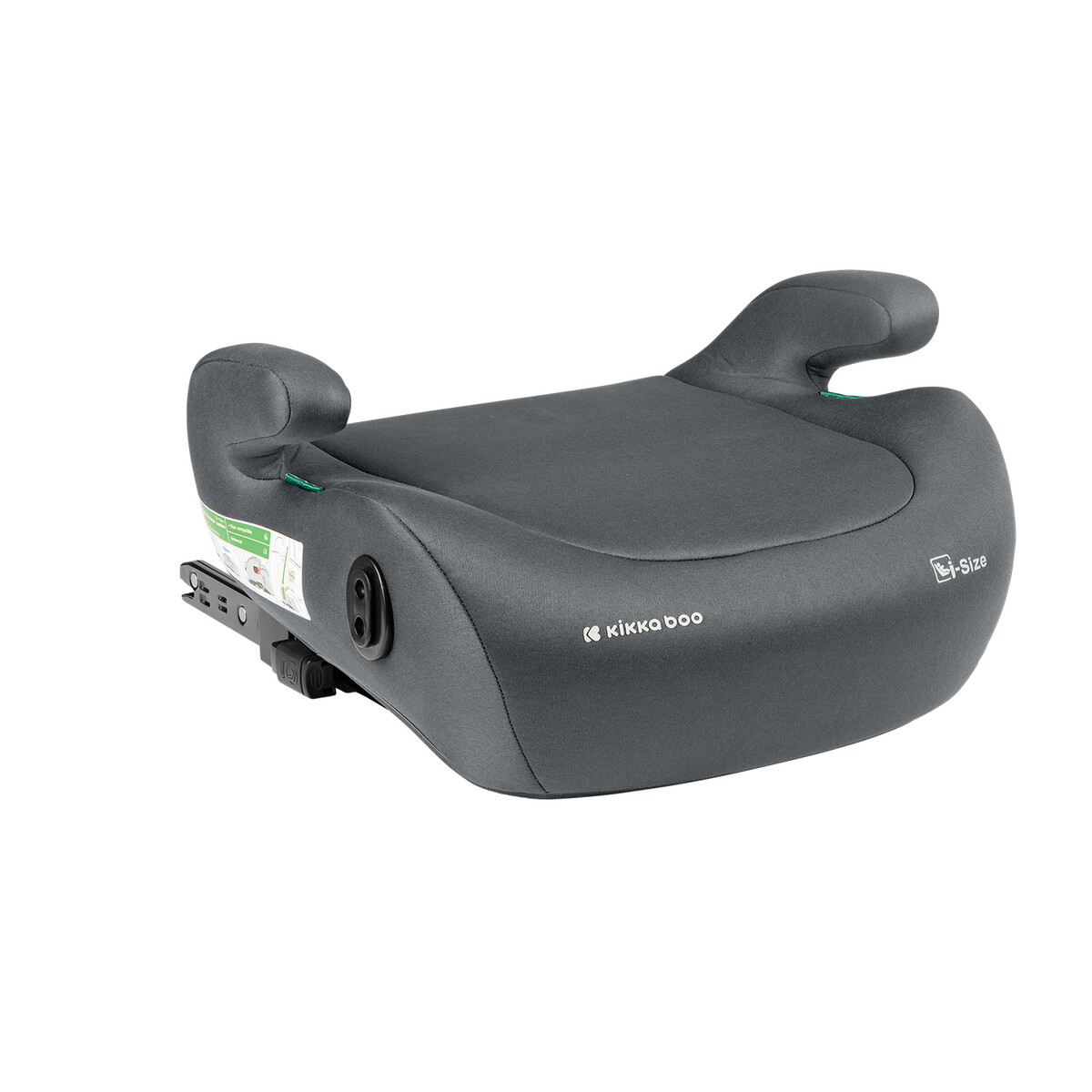 Κάθισμα Αυτοκινήτου Booster (125 έως 150εκ. Ύψος) Kikka Boo i-Tip i-Size Dark Grey New