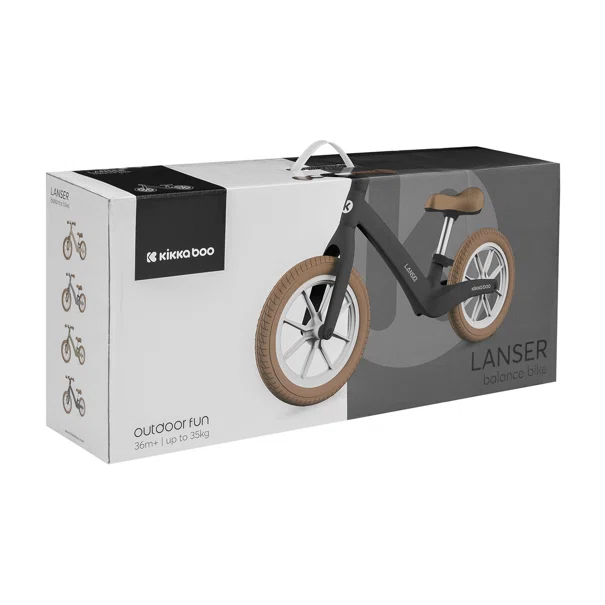 Ποδήλατο Ισορροπίας (3-6 Ετών/ Έως 35kg) Kikka Boo Lanser Black