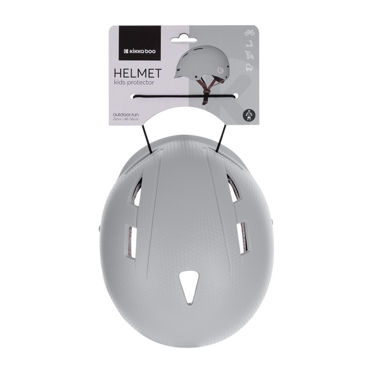 Παιδικό Κράνος (46-56Cm) Kikka Boo Grey Παιχνίδια Παιδικά Κράνη - Προστατευτικά Spitishop