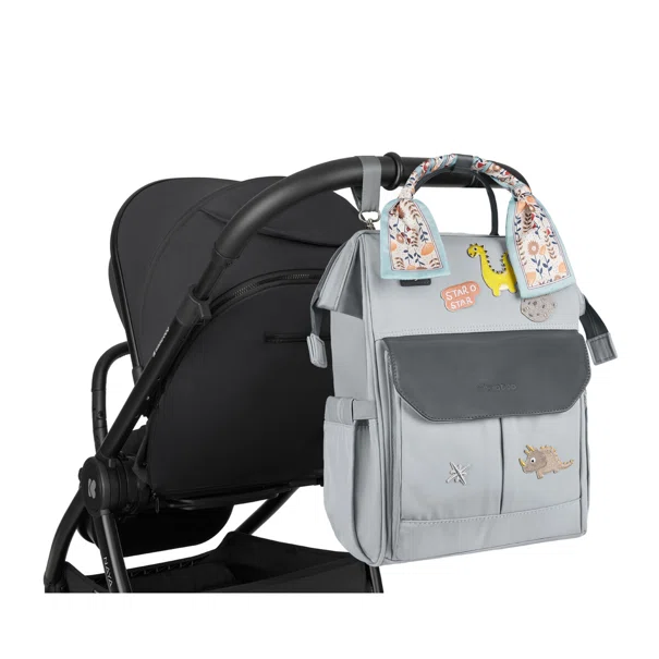 Τσάντα Αλλαξιέρα Backpack (27x21x42) Kikka Boo Myla Grey