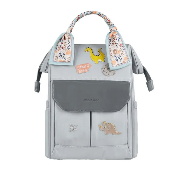 Τσάντα Αλλαξιέρα Backpack (27x21x42) Kikka Boo Myla Grey
