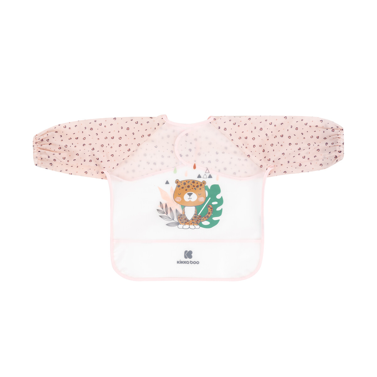 Σαλιάρα Με Μανίκια 4+ Μηνών (71x37) Kikka Boo Savanna Pink
