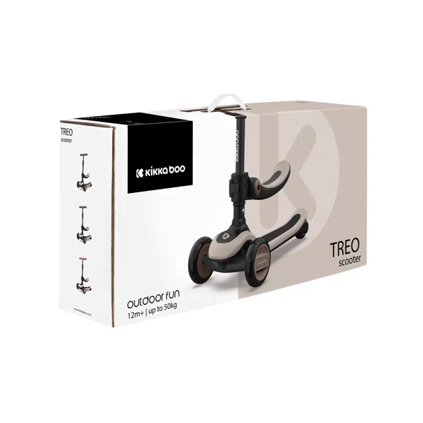 Παιδικό Πατίνι Τρίτροχο (12+ Μηνών) Kikka Boo Treo 2 in 1 Beige