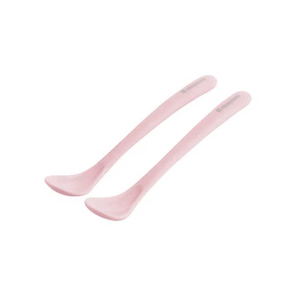 Κουτάλια Φαγητού (Σετ 2τμχ) Kikka Boo Brighty Pink