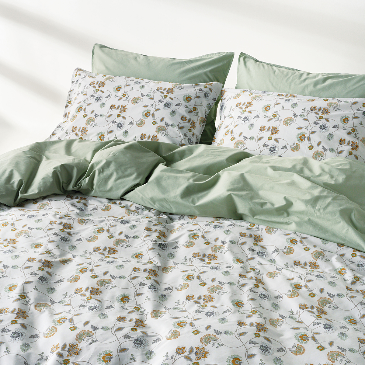 Κουβερλί King Size (270X270) 2 Όψεων Kentia Stylish Ifigenia Λευκά Είδη Κρεβατοκάμαρας Spitishop