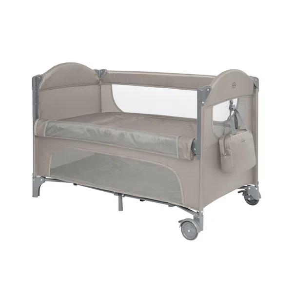 Παρκοκρέβατο 2 Θέσεων (0+ Μηνών/Έως 15kg) Kikka Boo Milky Way Beige 2026