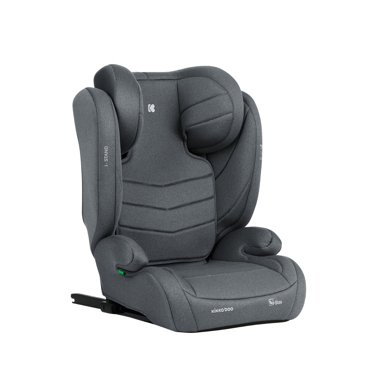 Κάθισμα Αυτοκινήτου ISOfix (100-150εκ. Ύψος) Kikka Boo i-Stand i-size Dark Grey