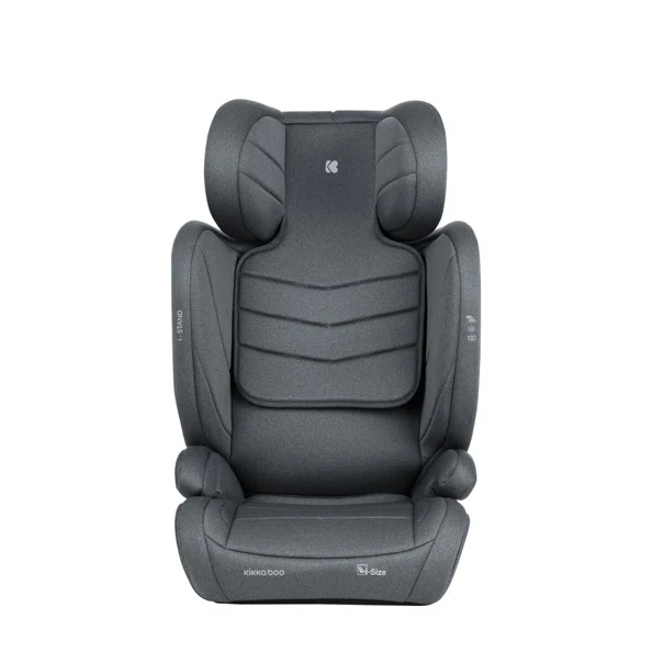 Κάθισμα Αυτοκινήτου ISOfix (100-150εκ. Ύψος) Kikka Boo i-Stand i-size Dark Grey