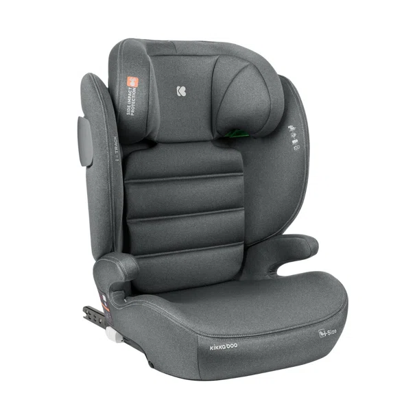 Κάθισμα Αυτοκινήτου ISOfix (100-150εκ. Ύψος) Kikka Boo i-Track i-size Dark Grey