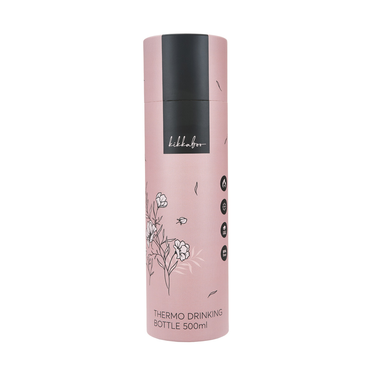 Μπουκάλι Θερμός 500Ml Kikka Boo Flora Blush Παιδικά Είδη Φαγητού & Αξεσουάρ Σερβιρίσματος Spitishop