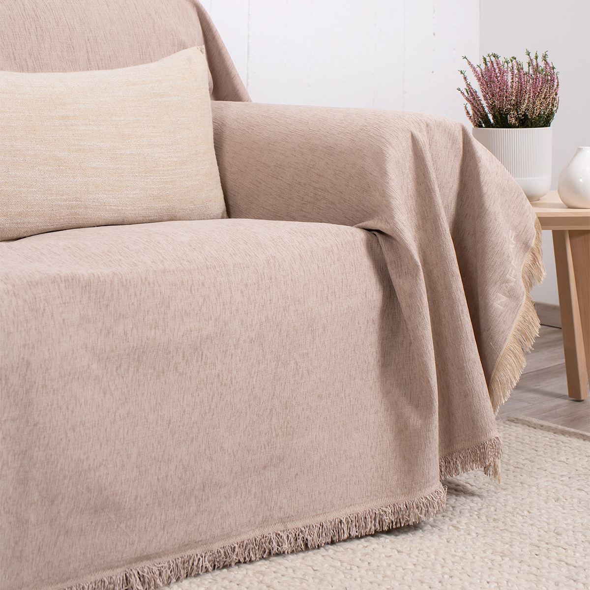 Ριχτάρι Πολυθρόνας (180x180) Naf-Naf Highline Dark Beige 358-135