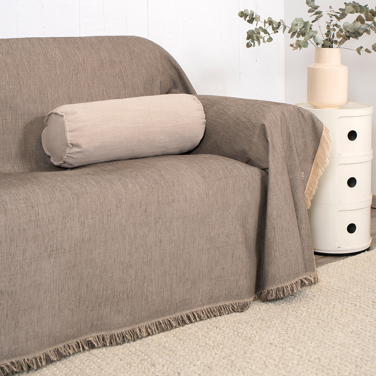 Ριχτάρι Πολυθρόνας (180x180) Naf-Naf Highline Brown - Grey 358-170