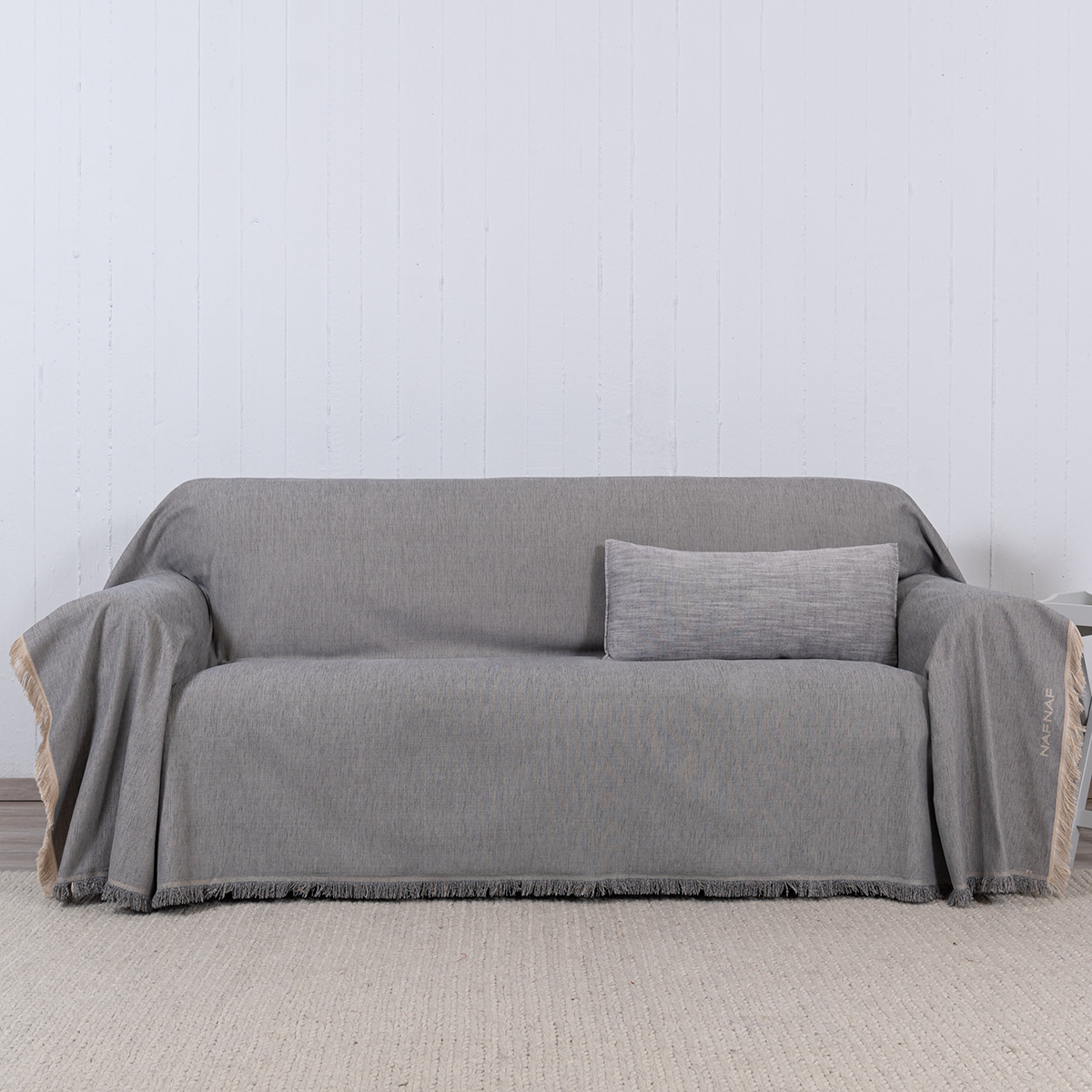 Ριχτάρι Καναπέ Διθέσιου (180x250) Naf-Naf Highline Grey 358-78