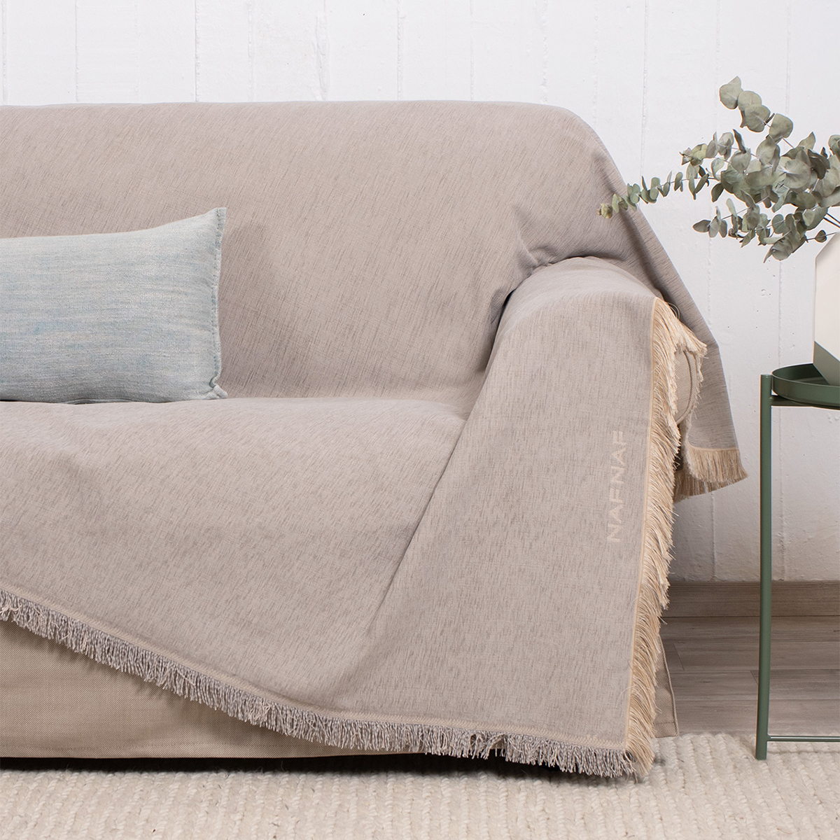 Ριχτάρι Καναπέ Τριθέσιου (180x300) Naf-Naf Highline Light Grey 358-127