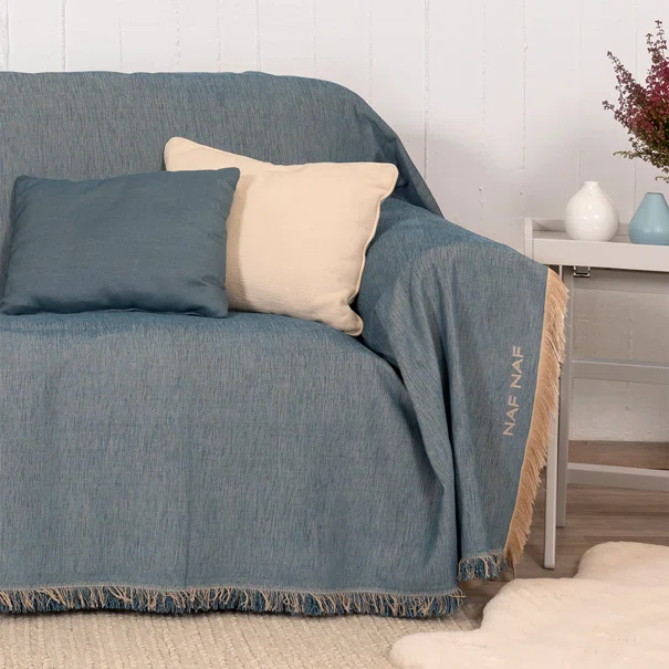 Ριχτάρι Καναπέ Τριθέσιου (180x300) Naf-Naf Highline Denim 358-154