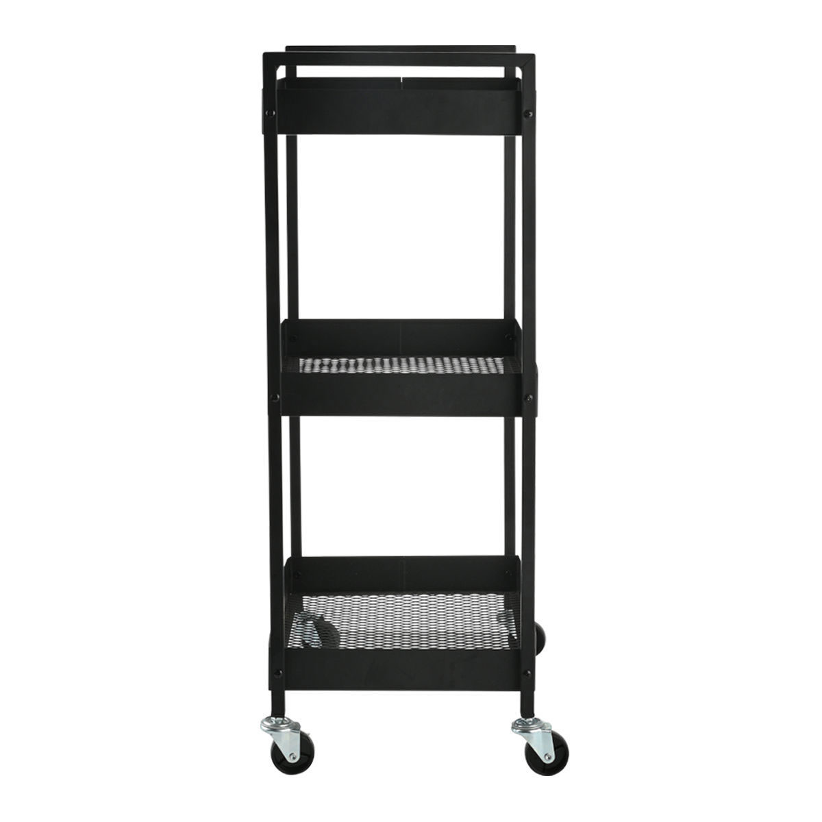 Τρόλεϊ Ραφιέρα 3 Θέσεων (43 5X30 5X79 5) Estia Modus Black 01-39745 Έπιπλα Κουζίνας & Τραπεζαρίας Spitishop