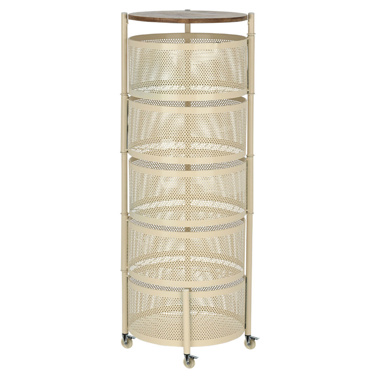Τρόλεϊ/Ραφιέρα 5 Θέσεων (Φ30x84) Estia Allure Ivory 01-39837