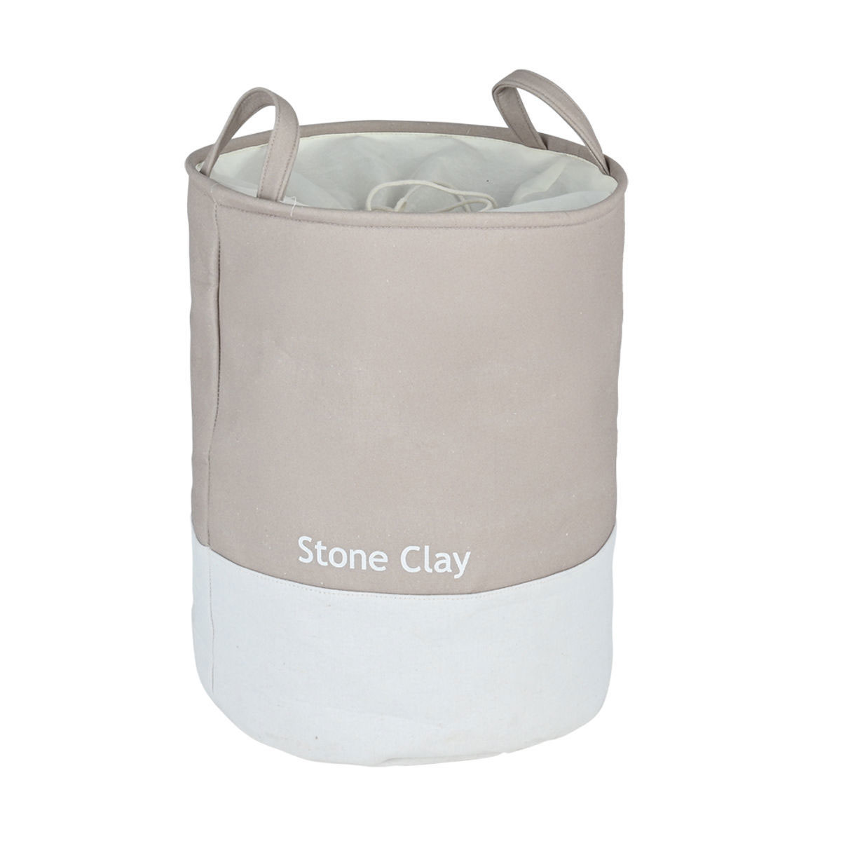 Καλάθι Απλύτων (Φ35X50) Estia Stone Clay 02-41212 Μπάνιο Καλάθια Spitishop