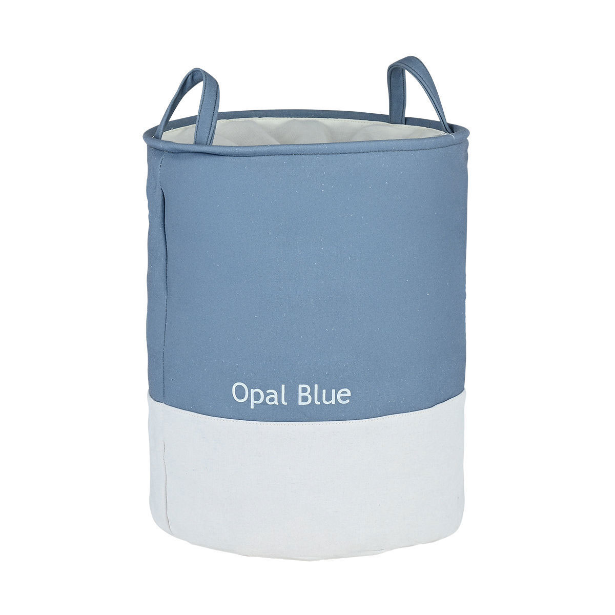 Καλάθι Απλύτων (Φ35X50) Estia Opal Blue 02-41236 Μπάνιο Καλάθια Spitishop