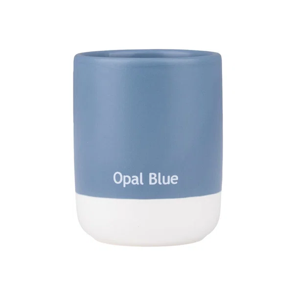 Ποτηροθήκη Μπάνιου (Φ8x10) Estia Opal Blue 02-40185