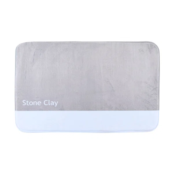 Πατάκι Μπάνιου (50x80) Estia Stone Clay 02-40277