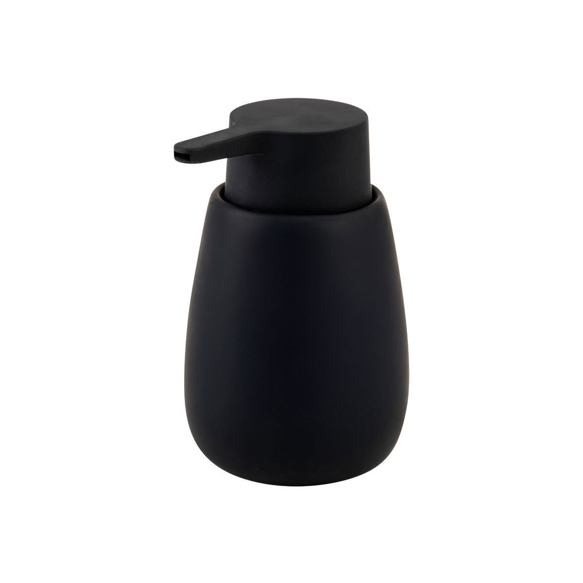 Dispenser Μπάνιου 350ml (Φ8.5x15) Estia Fjord Soft Black 02-37338