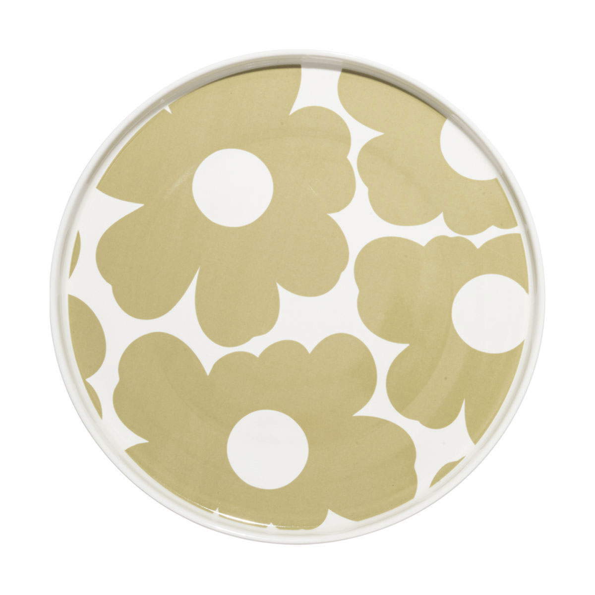 Πιάτο Φαγητού Ρηχό (Φ27) Estia Beige Bloom 07-38946