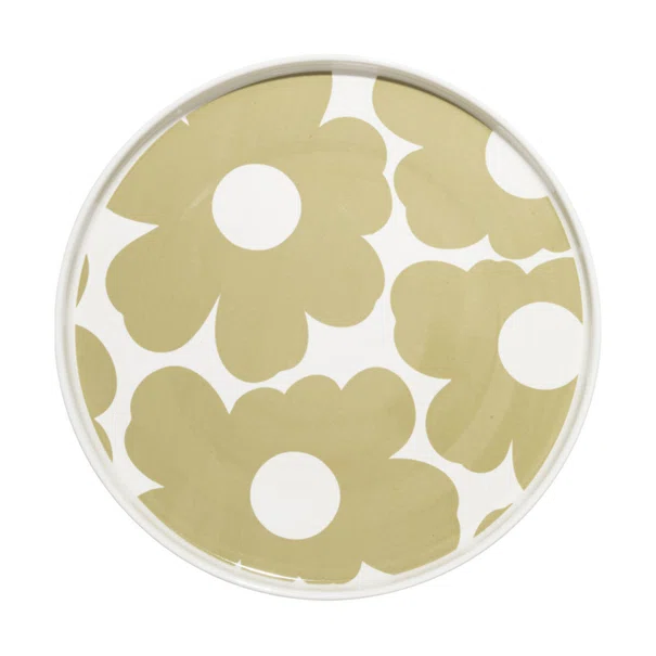 Πιάτο Φαγητού Ρηχό (Φ27) Estia Beige Bloom 07-38946