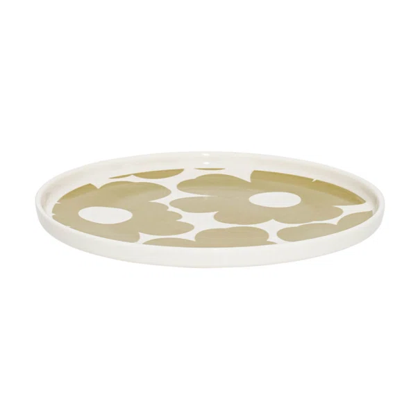 Πιάτο Φαγητού Ρηχό (Φ27) Estia Beige Bloom 07-38946