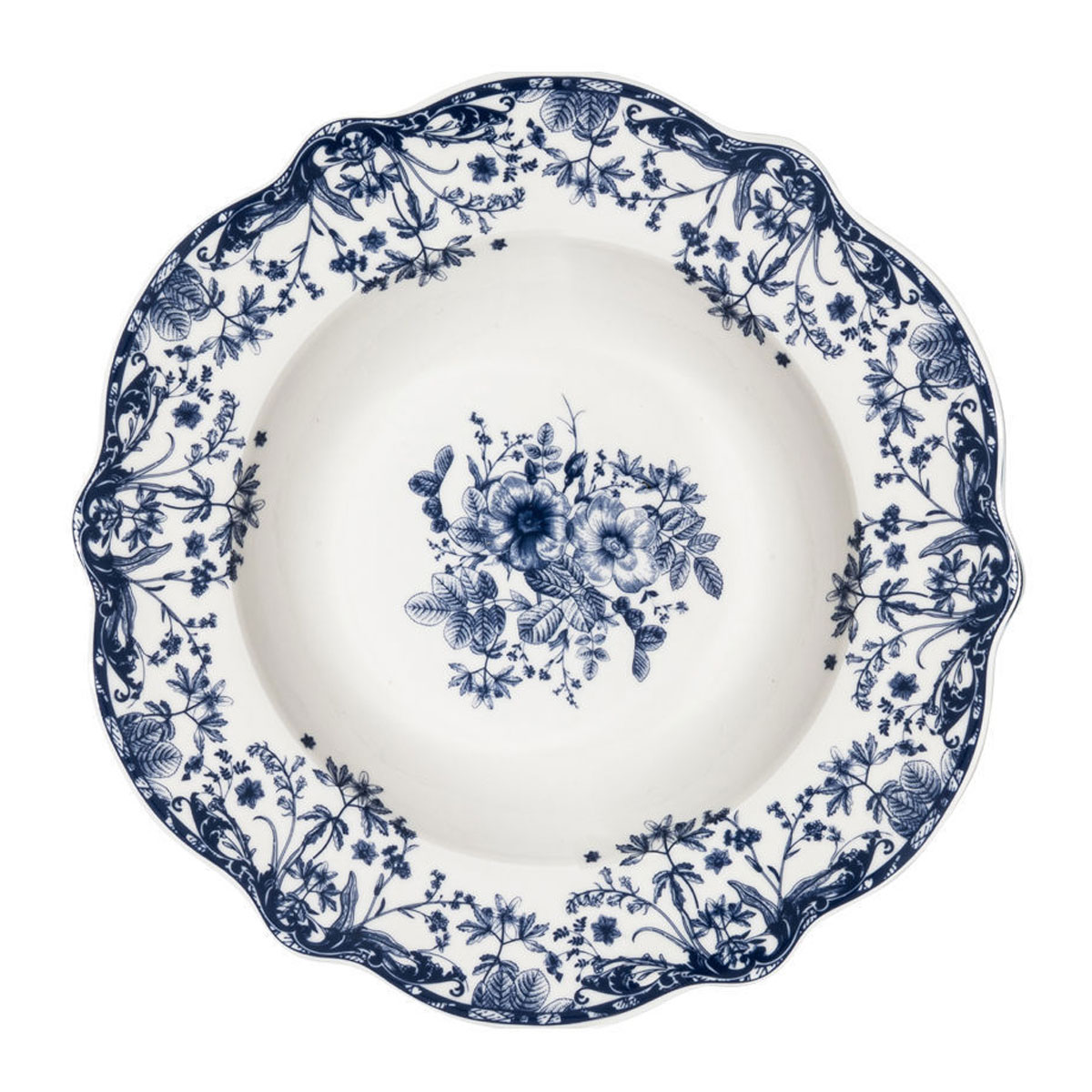 Πιάτο Φαγητού Βαθύ (Φ22) Estia Reverie Blue 07-38809