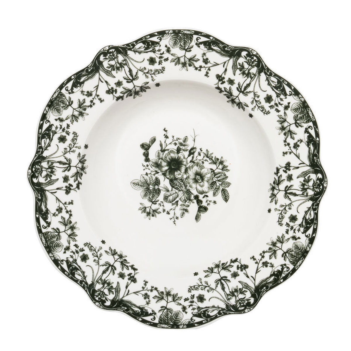 Πιάτο Φαγητού Βαθύ (Φ22) Estia Reverie Green 07-38724