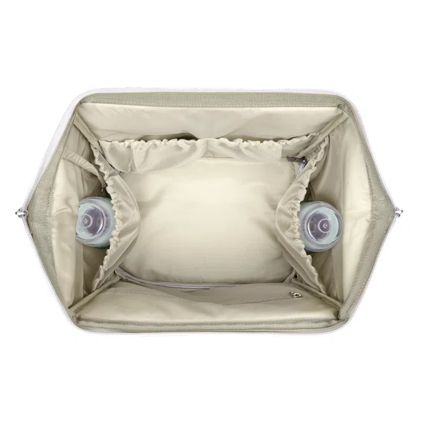 Τσάντα Αλλαξιέρα Backpack (30x24x45) Kikka Boo Siena Luxe Secret Garden Beige