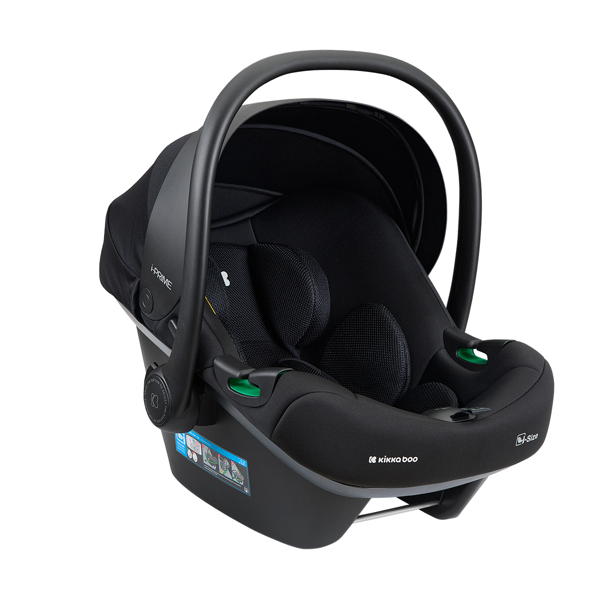 Κάθισμα Αυτοκινήτου (40-87εκ. Ύψος) Kikka Boo i-Prime i-size Black 2024