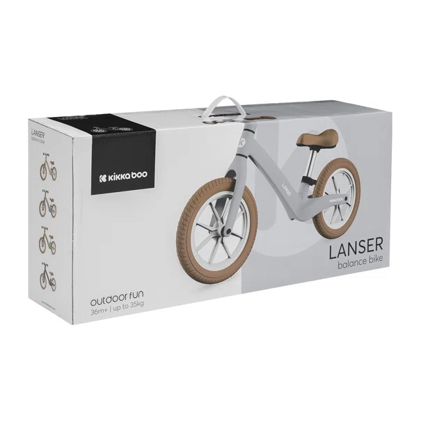 Ποδήλατο Ισορροπίας (3-6 Ετών/ Έως 35kg) Kikka Boo Lanser Grey