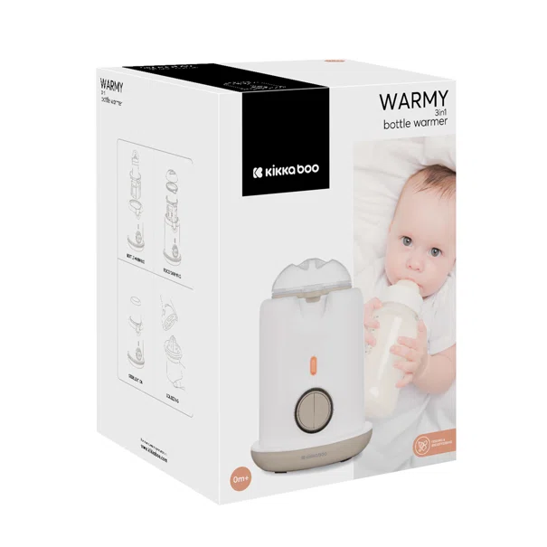 Θερμαντήρας Μπιμπερό & Τροφής Kikka Boo 3 In 1 Warmy Beige
