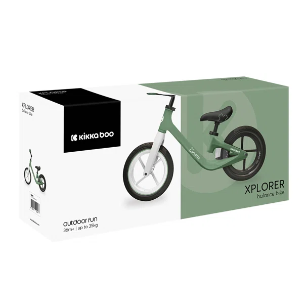 Ποδήλατο Ισορροπίας (3-6 Ετών/ Έως 35kg) Kikka Boo Xplorer Green