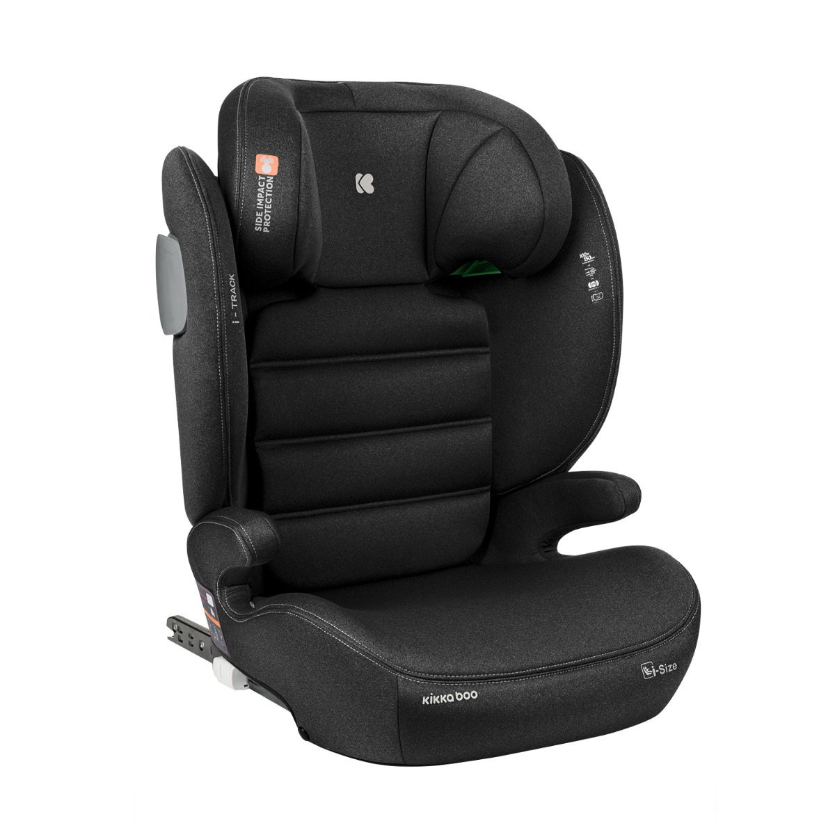 Κάθισμα Αυτοκινήτου ISOfix (100-150εκ. Ύψος) Kikka Boo i-Track i-size Black