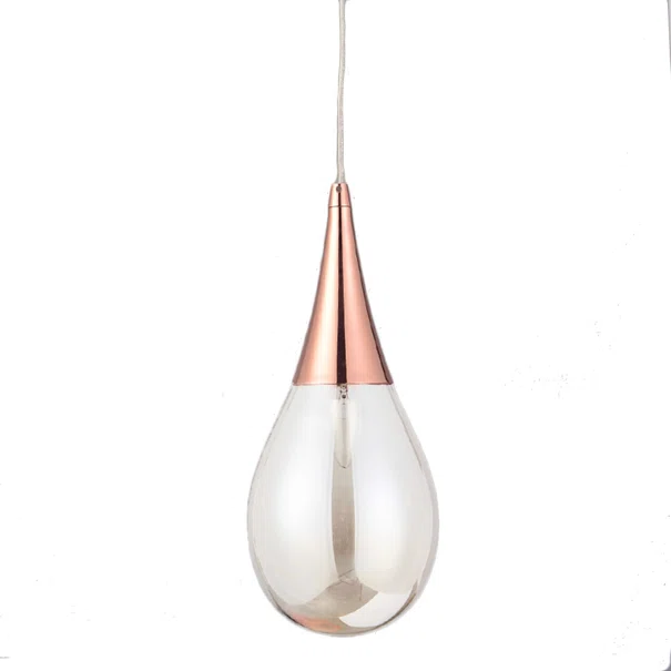 Φωτιστικό Οροφής Μονόφωτο Aca Atena OD53421CP Copper