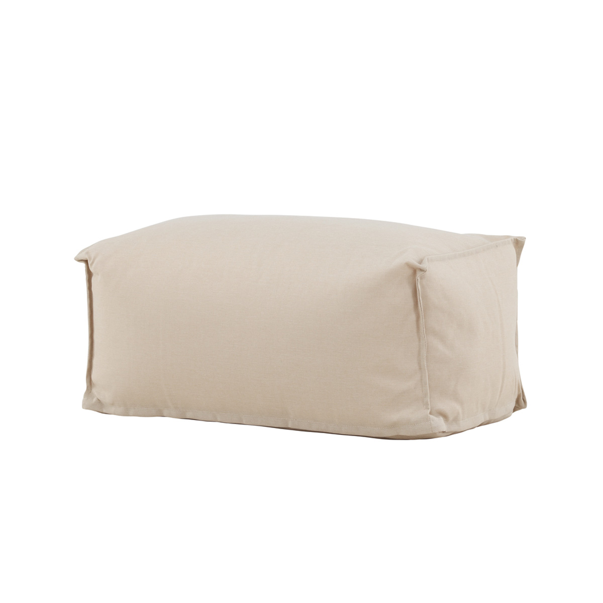 Πουφ Εξωτερικού Χώρου (75x40x33) Spitishop Redang Beige