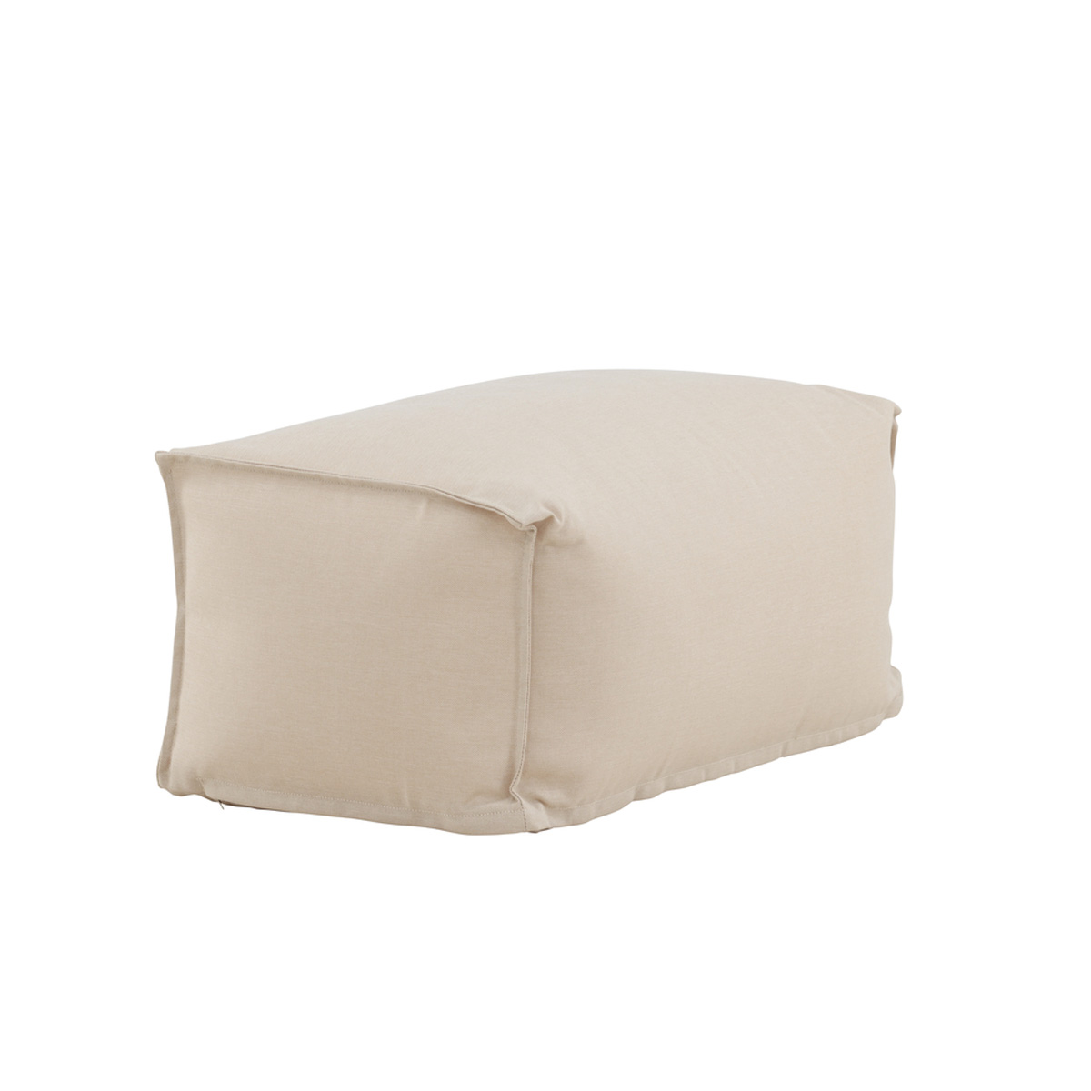 Πουφ Εξωτερικού Χώρου (75X40X33) Spitishop Redang Beige Κήπος Έπιπλα Κήπου & Spitishop