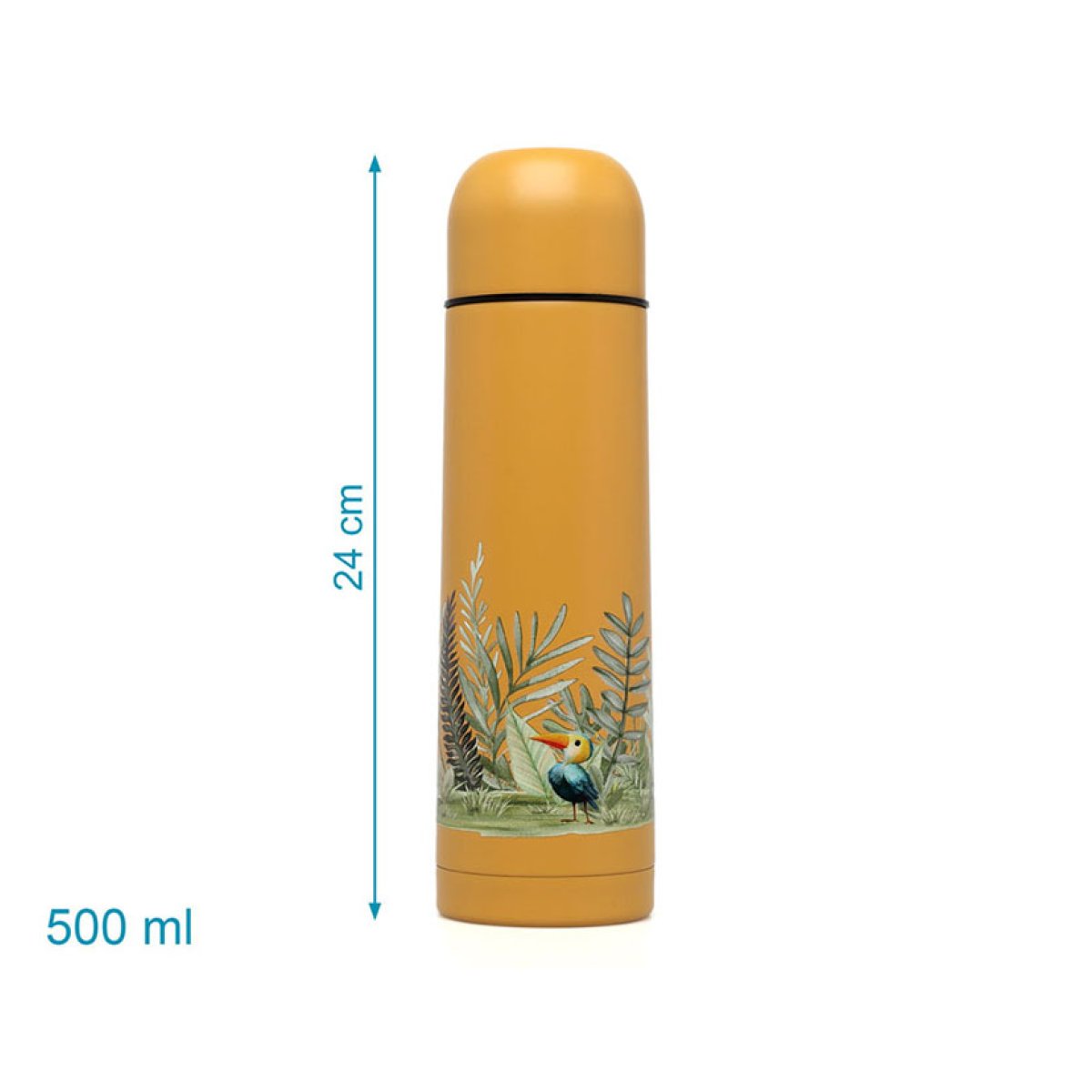 Θερμός Υγρών 500Ml Kiokids Ώχρα 6331 Παιδικά Είδη Φαγητού & Αξεσουάρ Σερβιρίσματος Spitishop