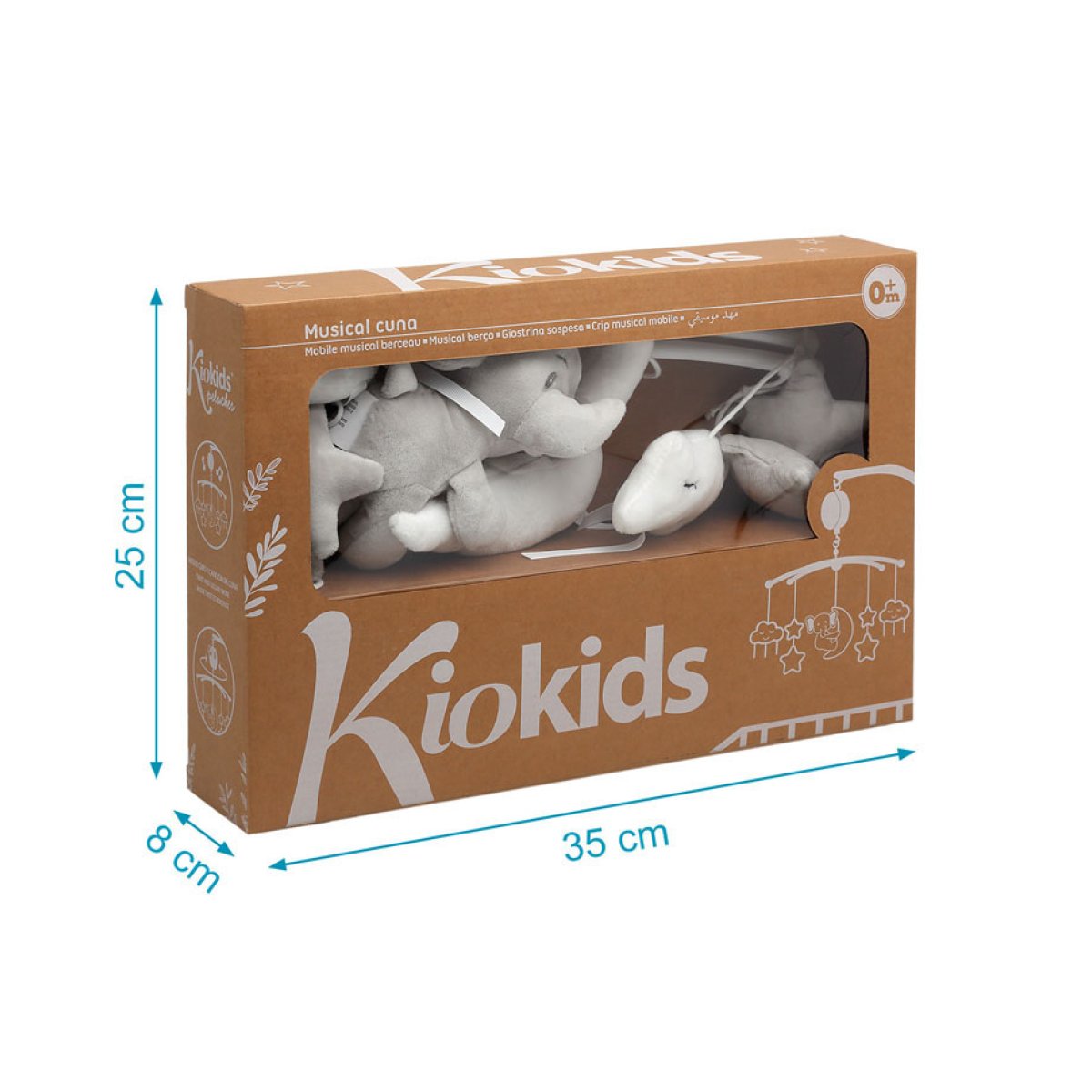 Μουσικό Μόμπιλε Kiokids Elephant Stars 4058 Παιχνίδια Spitishop