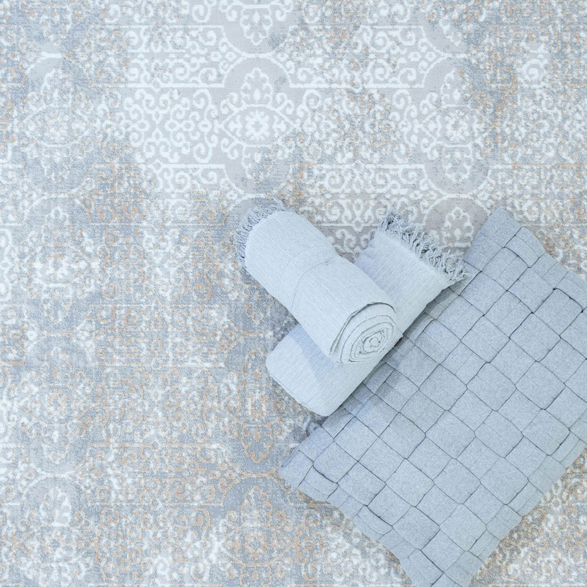Χαλί All Season (200X250) Ezzo Venice 9118Acd Cream Χαλιά Σαλονιού Spitishop