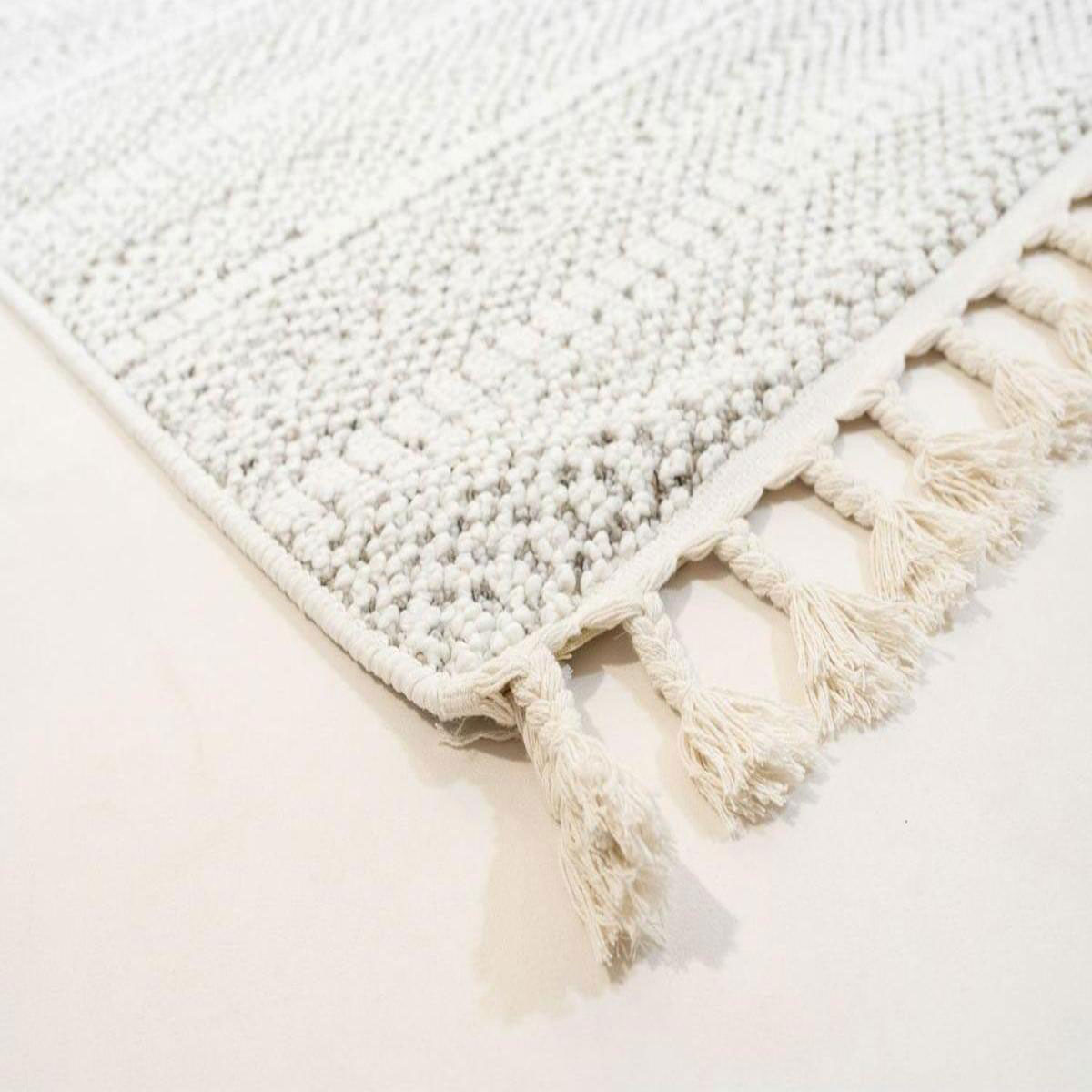 Χαλί Διαδρόμου (80x150) Ezzo Cottone E753A3U Light Grey