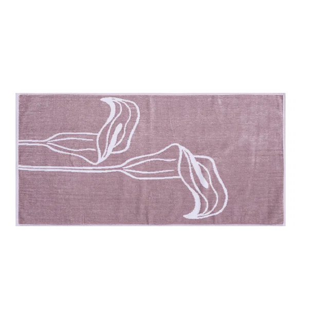 Πετσέτα Προσώπου (50x100) Kentia Stylish Kikeko 35 Mauve 500gsm