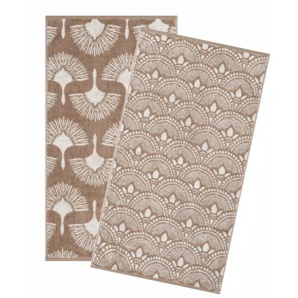 Πετσέτες Προσώπου (Σετ 2τμχ) Kentia Versus Kavan 26 Beige 550gsm