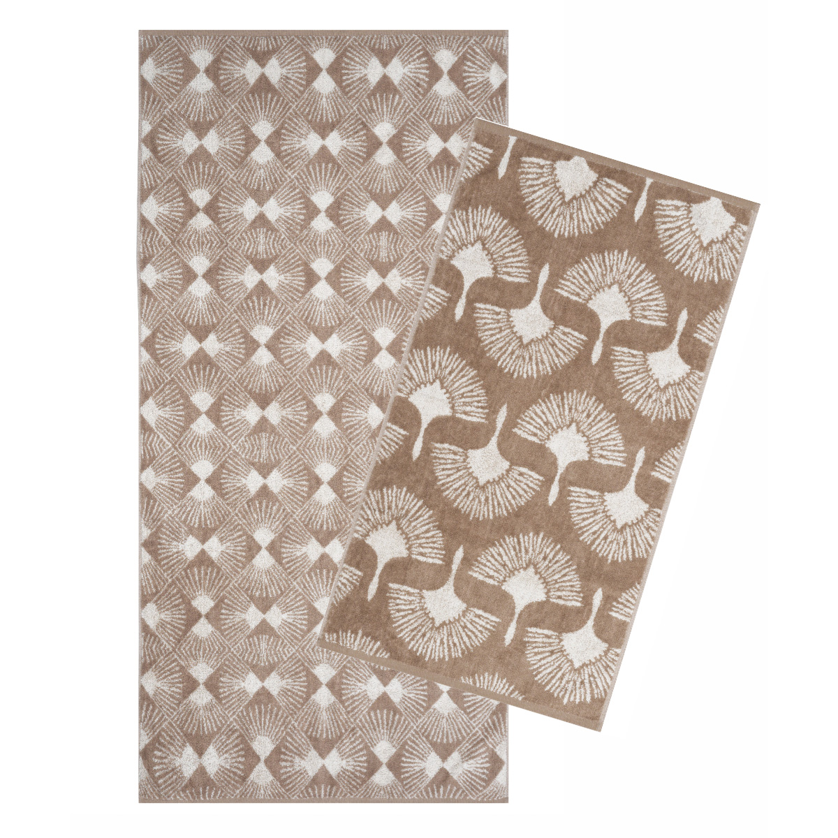 Πετσέτες Μπάνιου (Σετ 2Τμχ) Kentia Versus Kavan 26 Beige 550Gsm Λευκά Είδη Σετ Spitishop